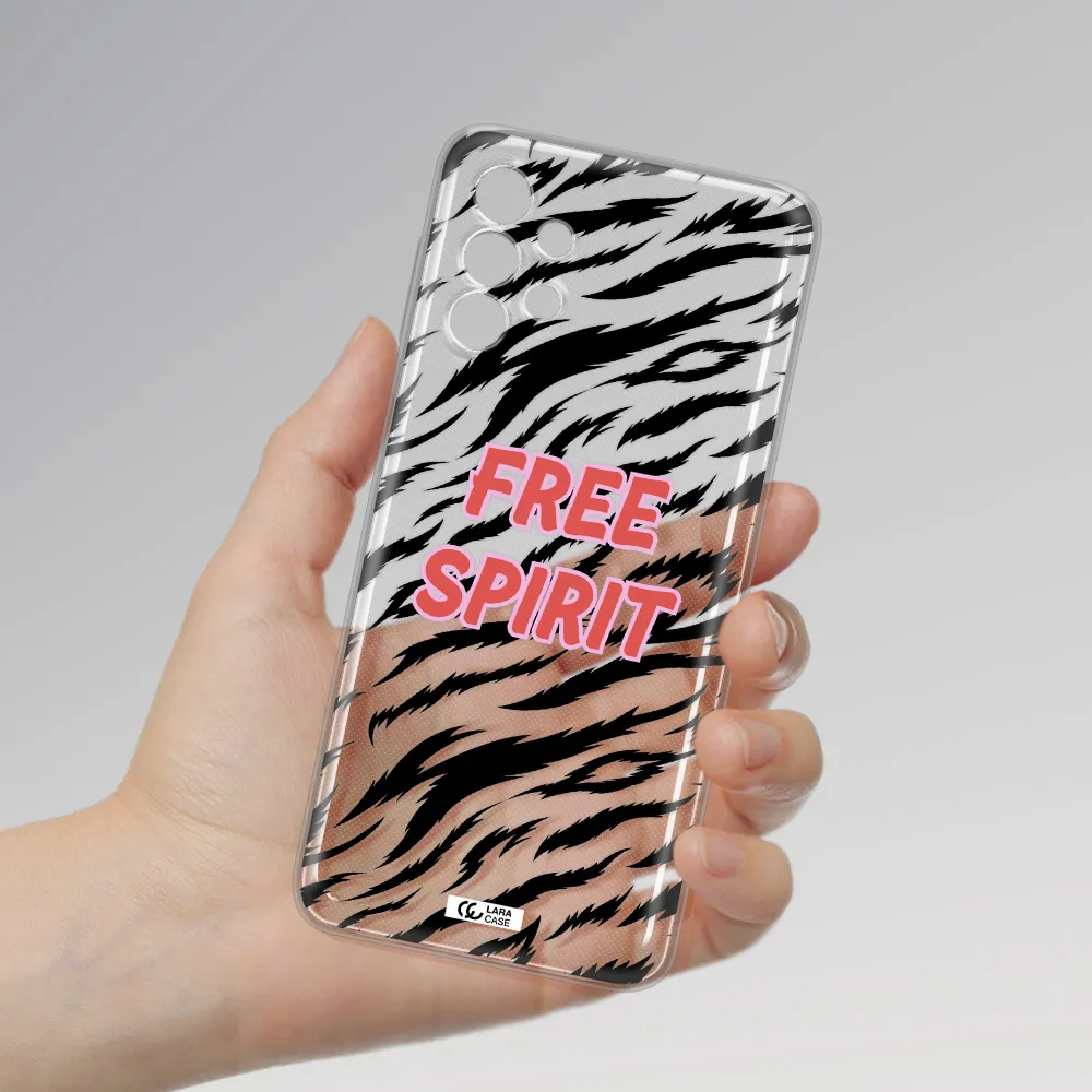 Free Spirit Samsung A32 Clear TPU Case