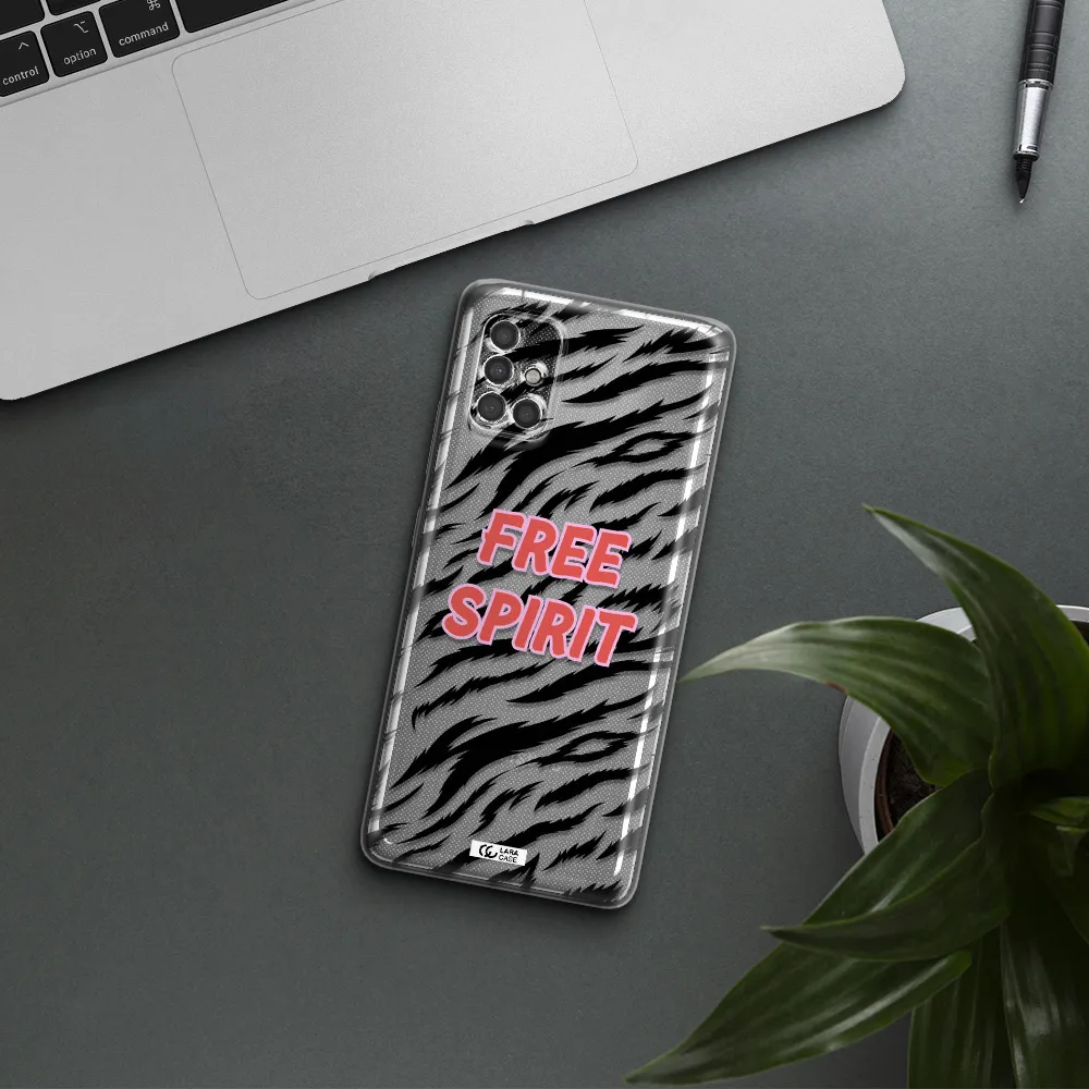 Free Spirit Samsung A40S Clear Tpu Case