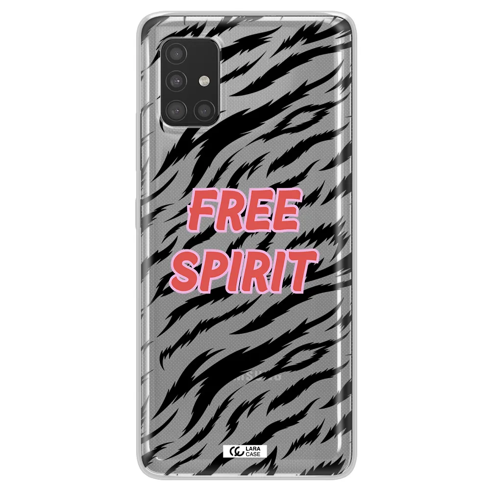 Free Spirit Samsung A51 Clear TPU Case