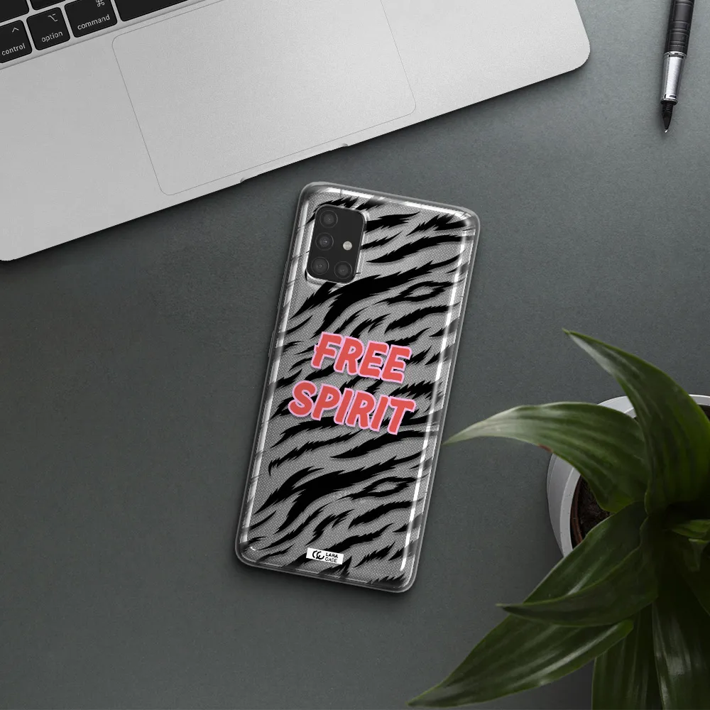 Free Spirit Samsung A51 Clear TPU Case