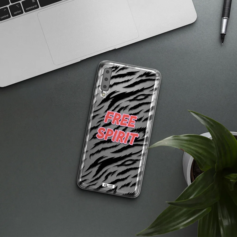 Free Spirit Samsung A7 2018 Clear TPU Case