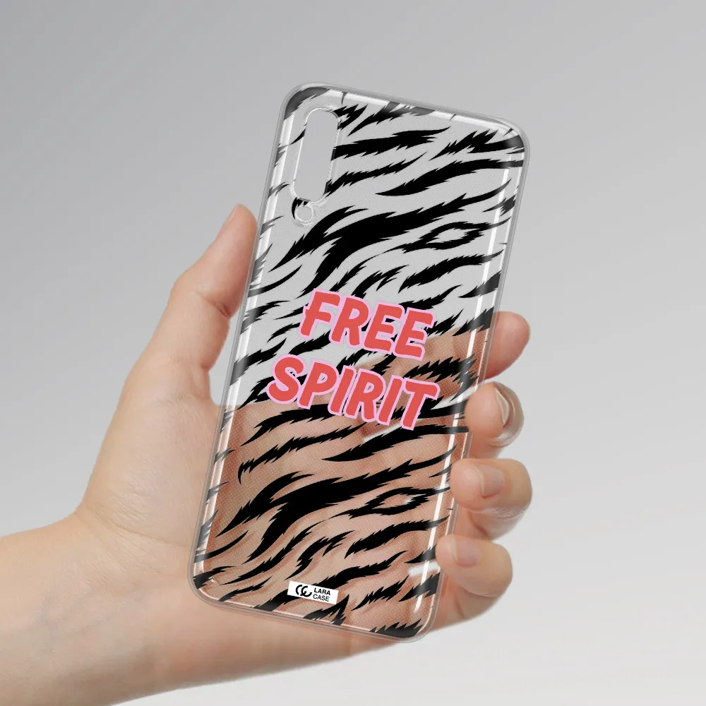 Free Spirit Samsung A70 Clear TPU Case