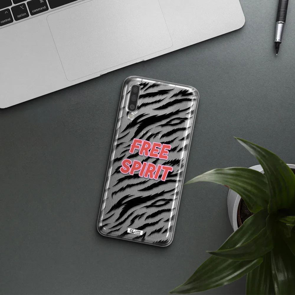 Free Spirit Samsung A70 Clear TPU Case