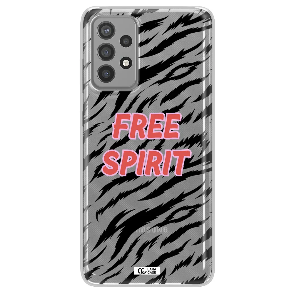 Free Spirit Samsung A72 Clear TPU Case