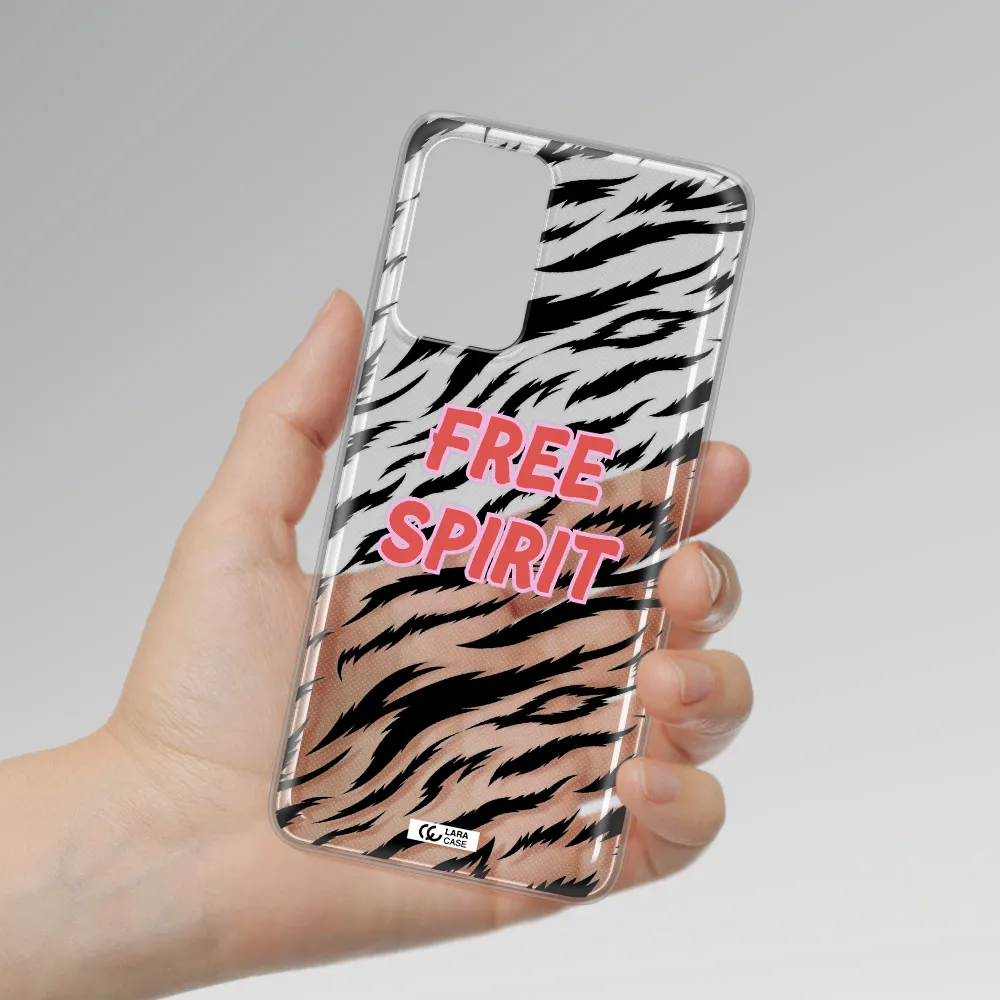 Free Spirit Samsung A72 Clear TPU Case