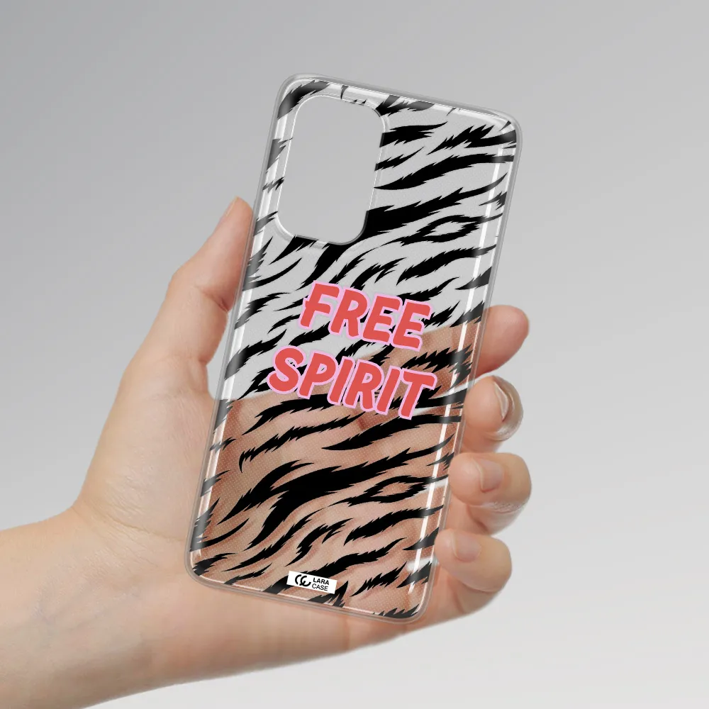 Free Spirit Samsung A73 Clear TPU Case