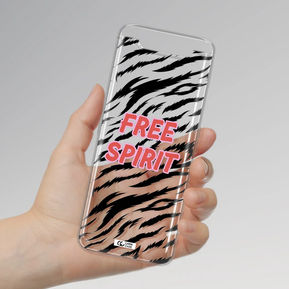 Free Spirit Samsung A80 Clear TPU Case