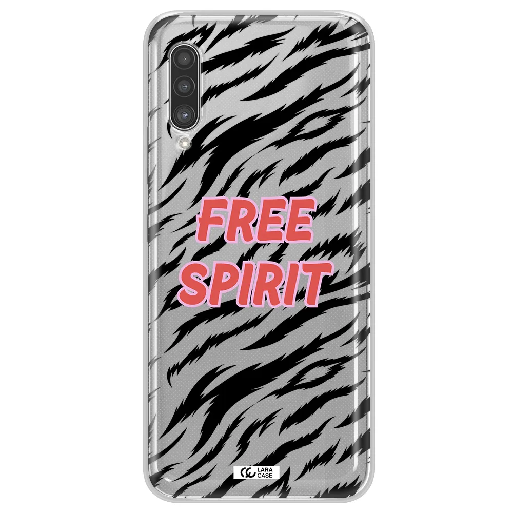 Free Spirit Samsung A90 Clear TPU Case
