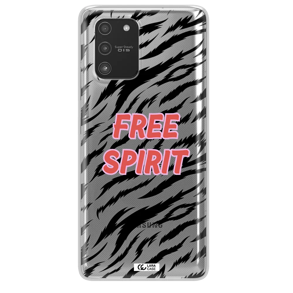Free Spirit Samsung A91 Clear TPU Case