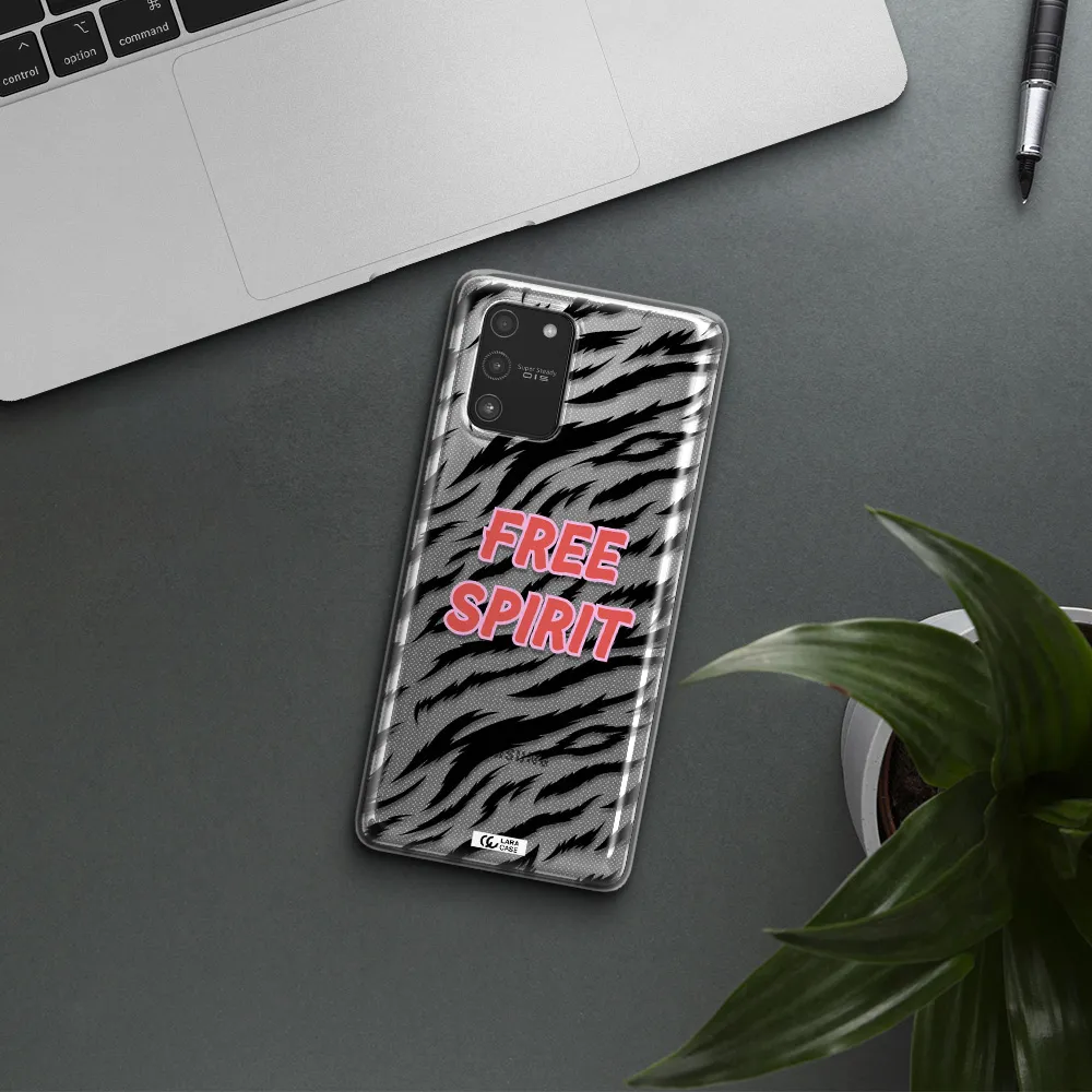 Free Spirit Samsung A91 Clear TPU Case