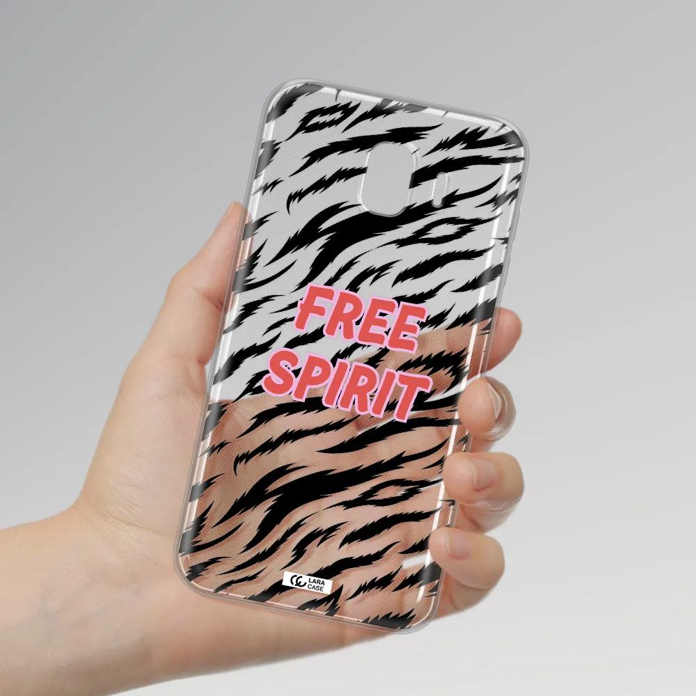 Free Spirit Samsung J4 Clear TPU Case