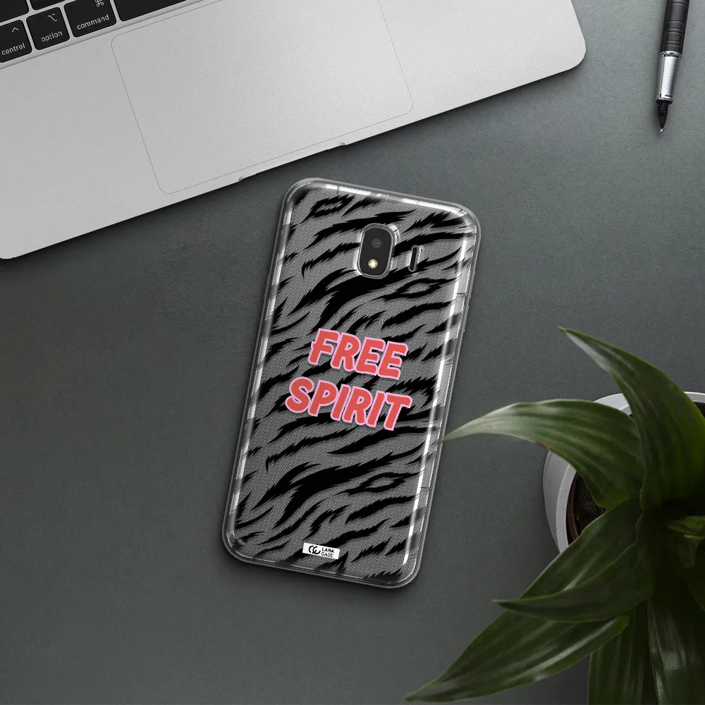 Free Spirit Samsung J4 Clear TPU Case