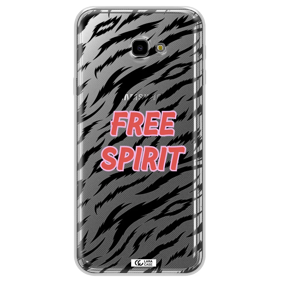 Free Spirit Samsung J4 Plus Clear TPU Case
