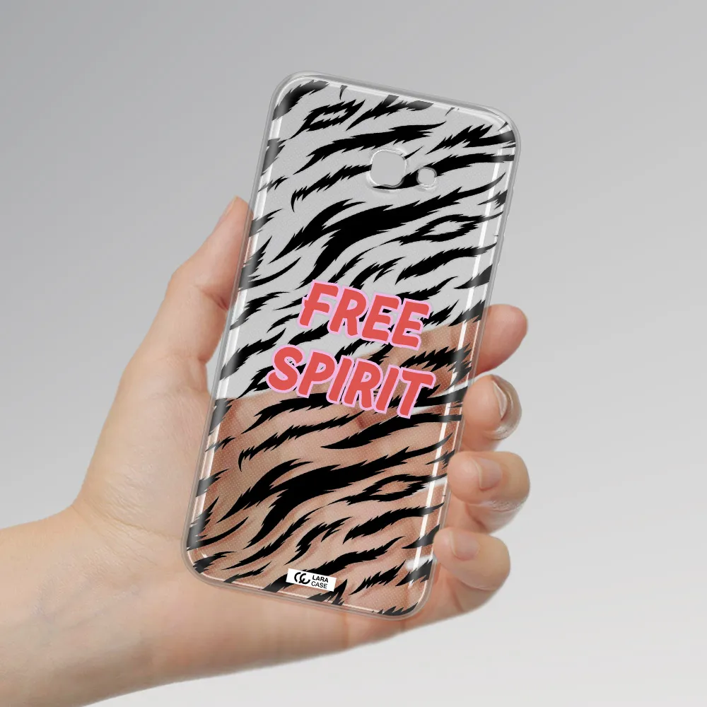 Free Spirit Samsung J4 Plus Clear TPU Case