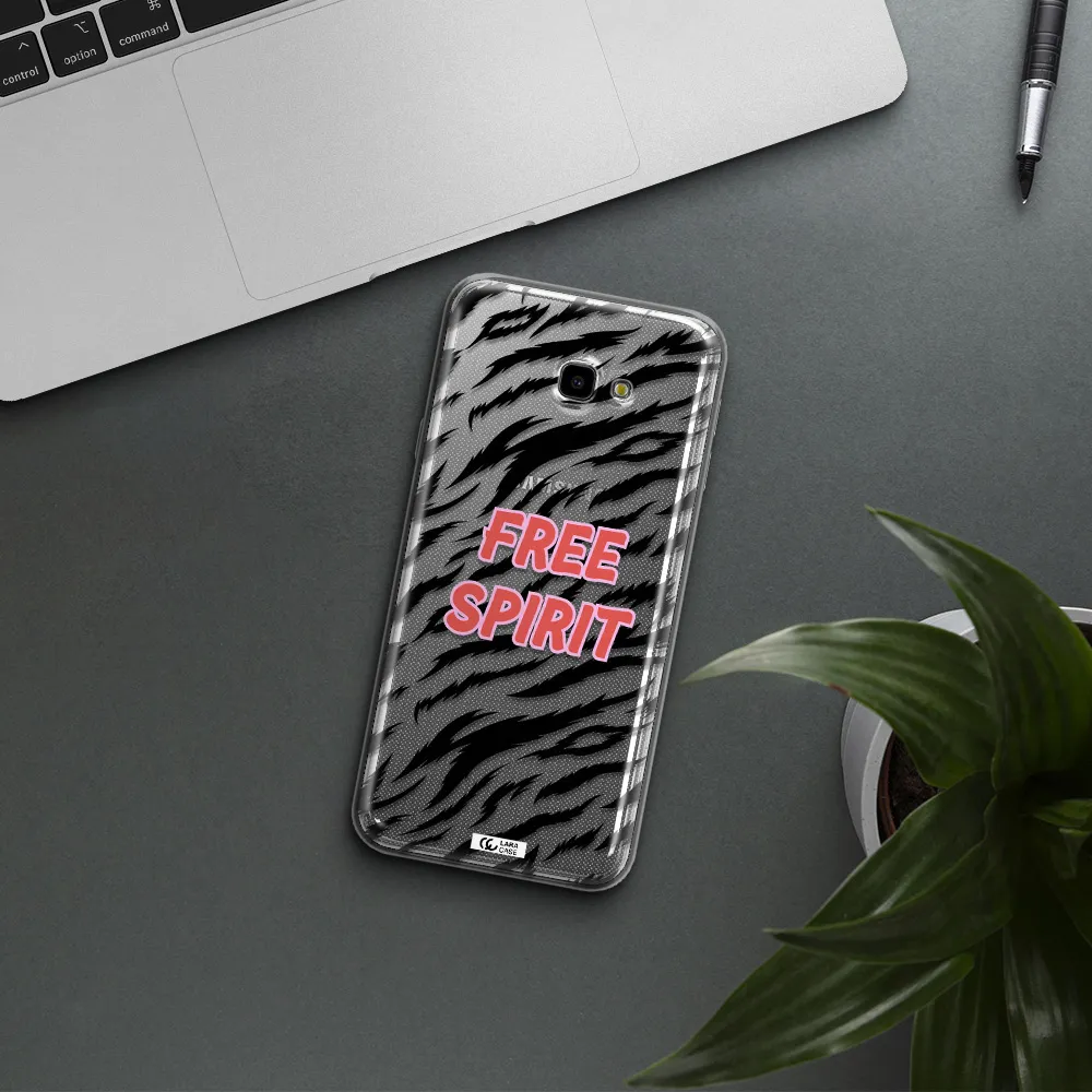 Free Spirit Samsung J4 Plus Clear TPU Case