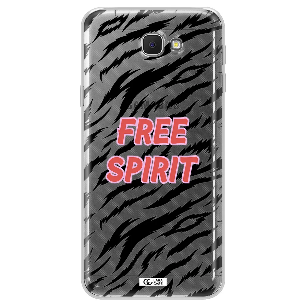 Free Spirit Samsung J5 Prime Clear TPU Case