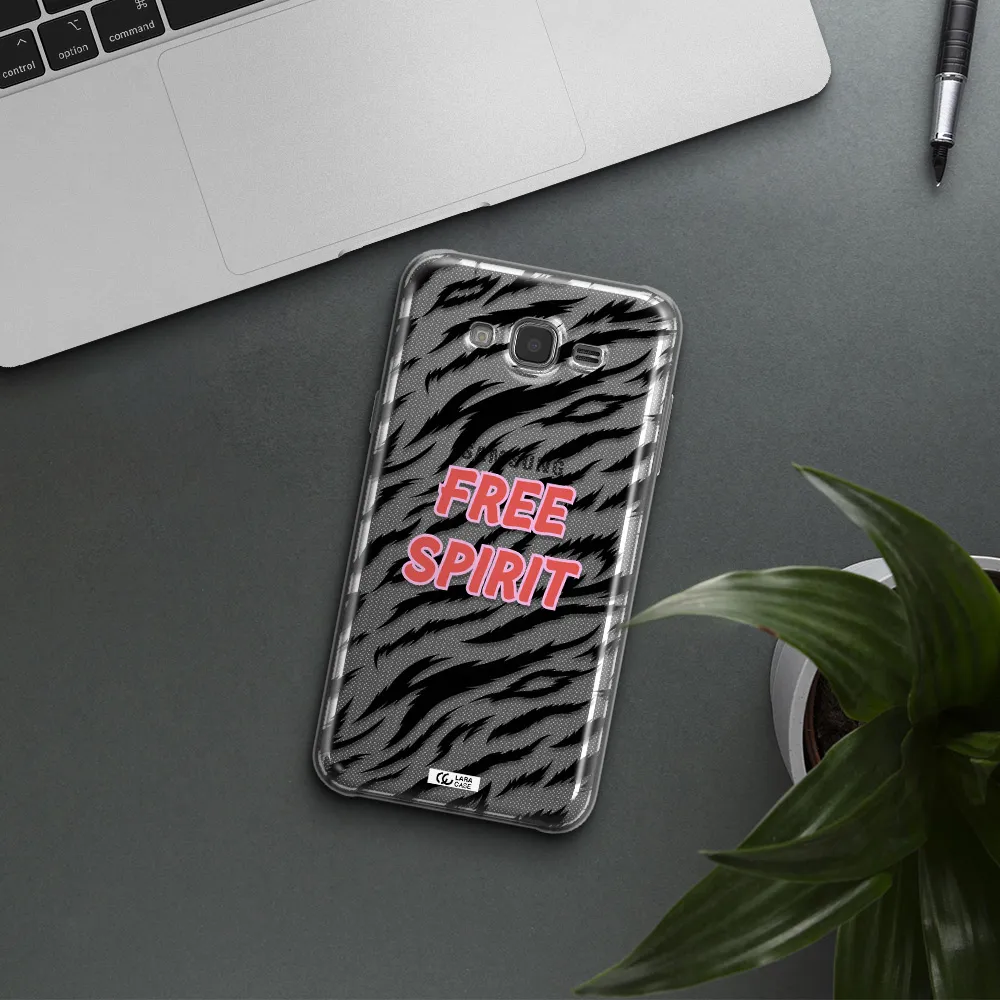 Free Spirit Samsung J7 2015 Clear TPU Case