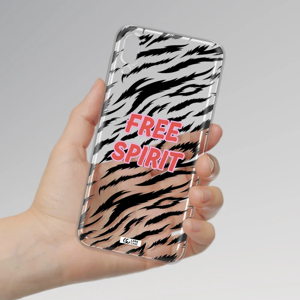 Free Spirit Samsung M10 Clear TPU Case
