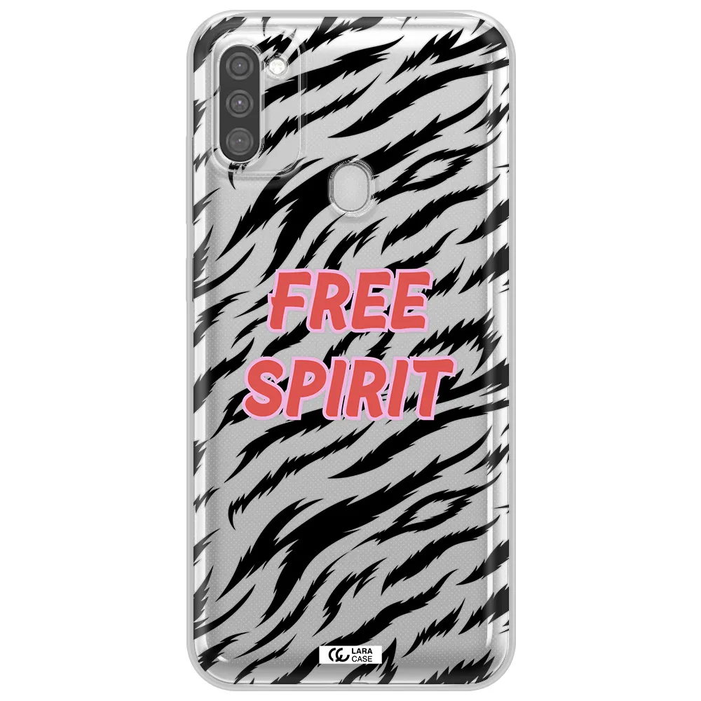 Free Spirit Samsung M11 Clear TPU Case