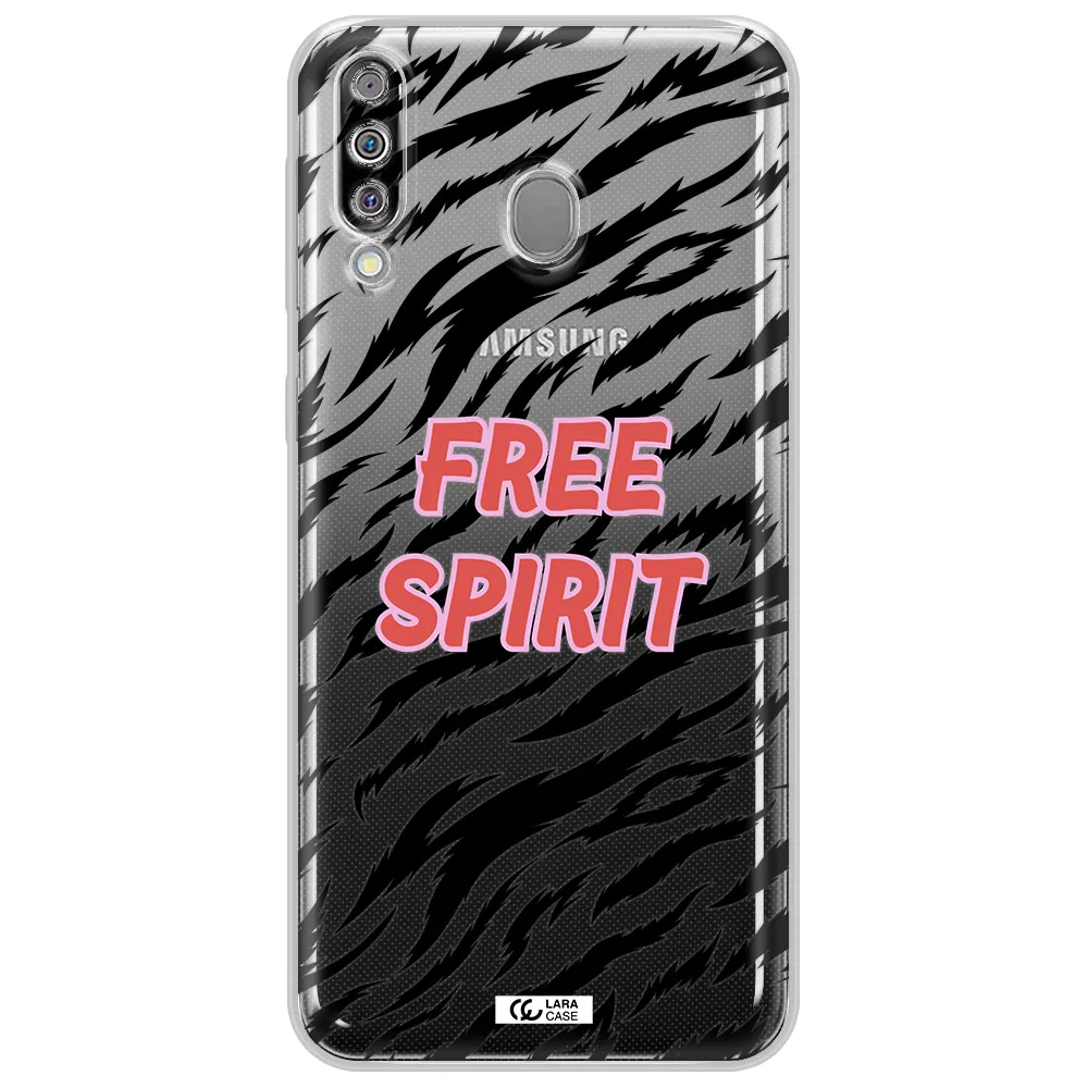 Free Spirit Samsung M30 Clear TPU Case