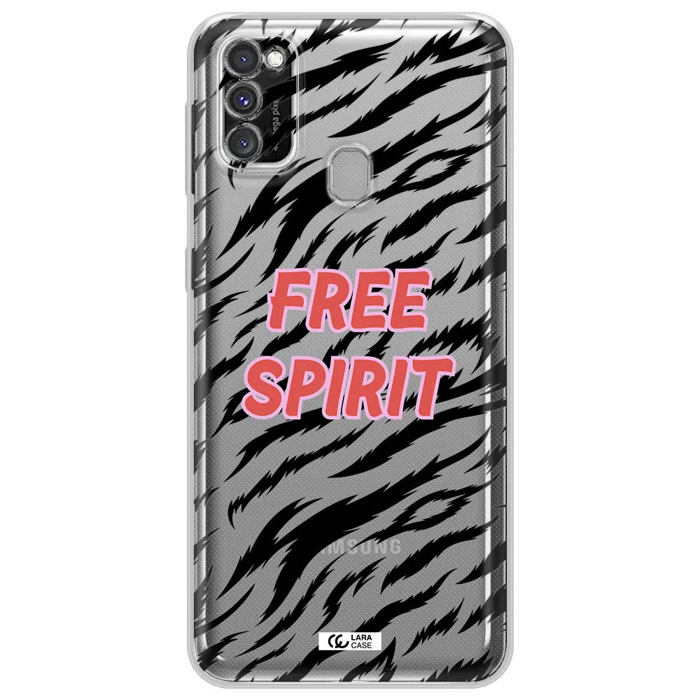 Free Spirit Samsung M30S Clear TPU Case