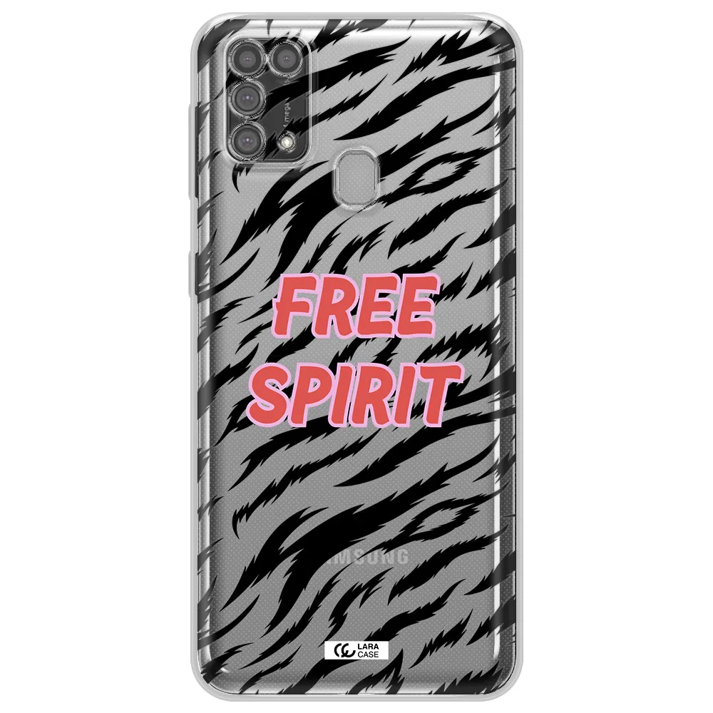 Free Spirit Samsung M31 Clear TPU Case