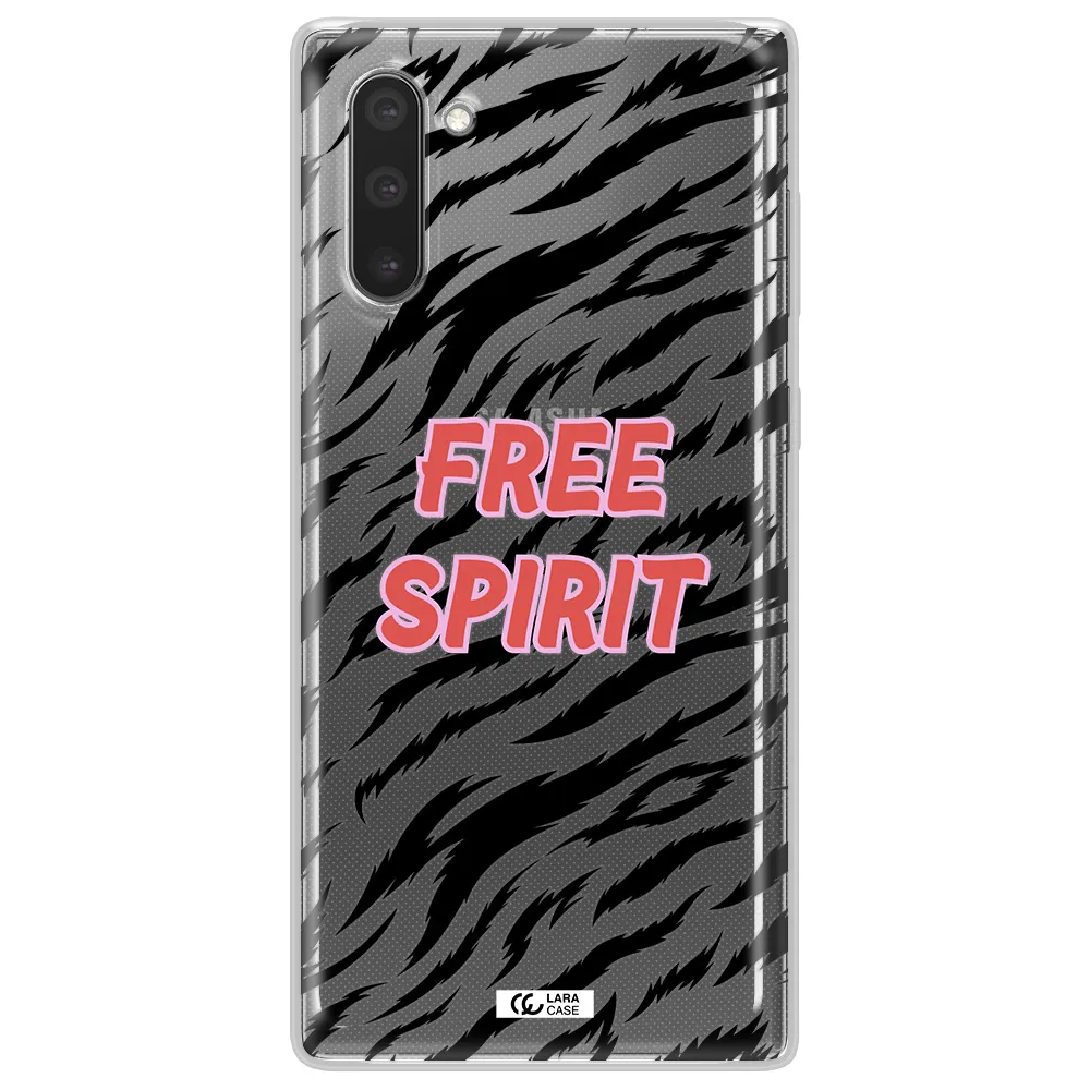 Free Spirit Samsung Note 10 Clear TPU Case
