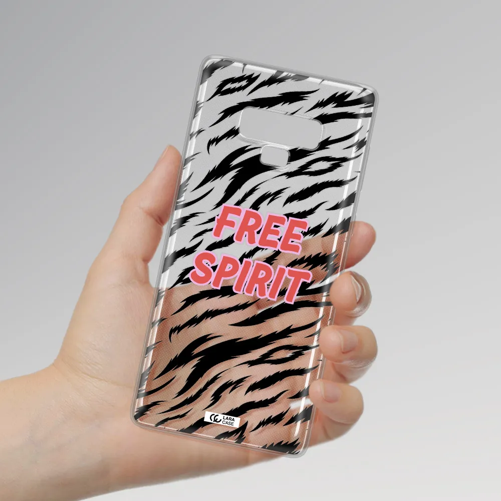 Free Spirit Samsung Note 9 Clear TPU Case