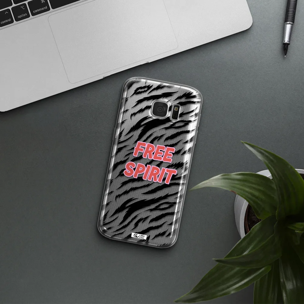 Free Spirit Samsung S 7 Clear TPU Case