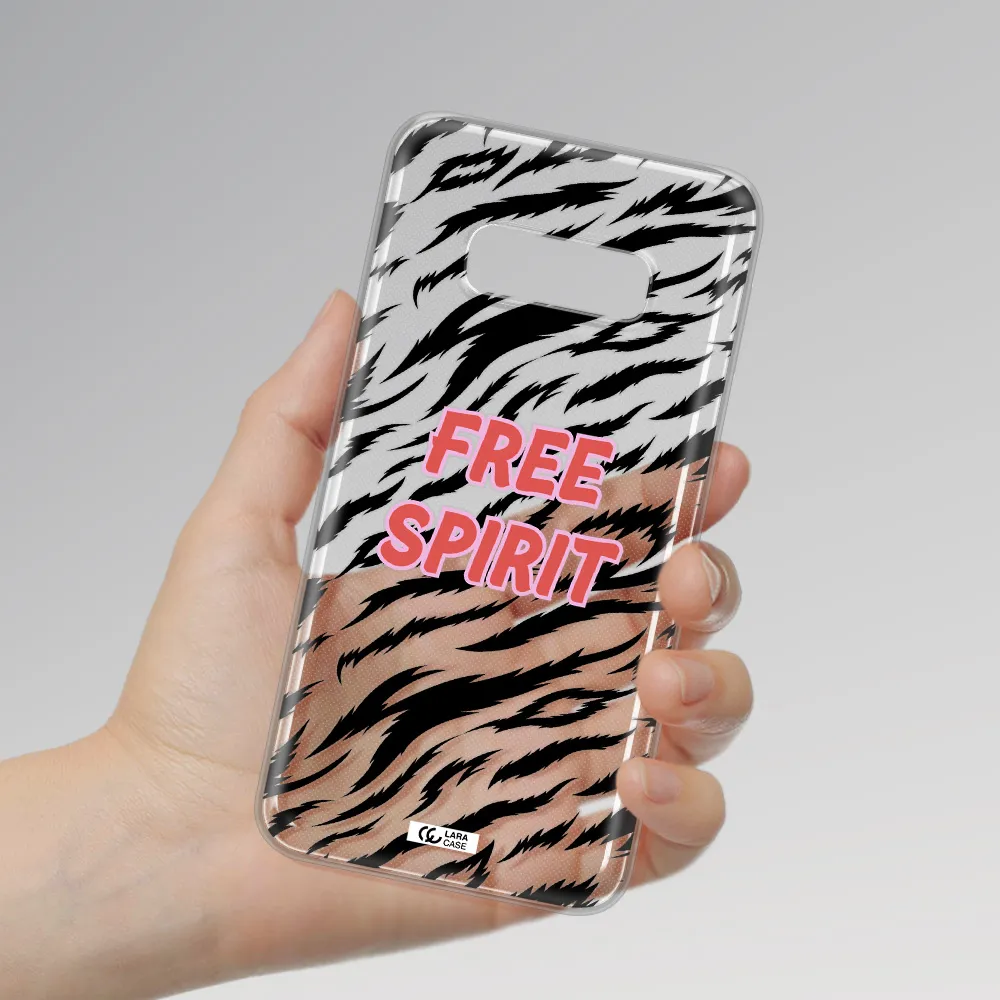 Free Spirit Samsung S10e Clear TPU Case