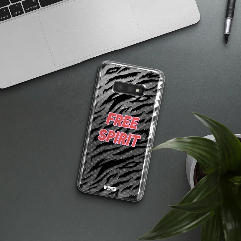 Free Spirit Samsung S10e Clear TPU Case