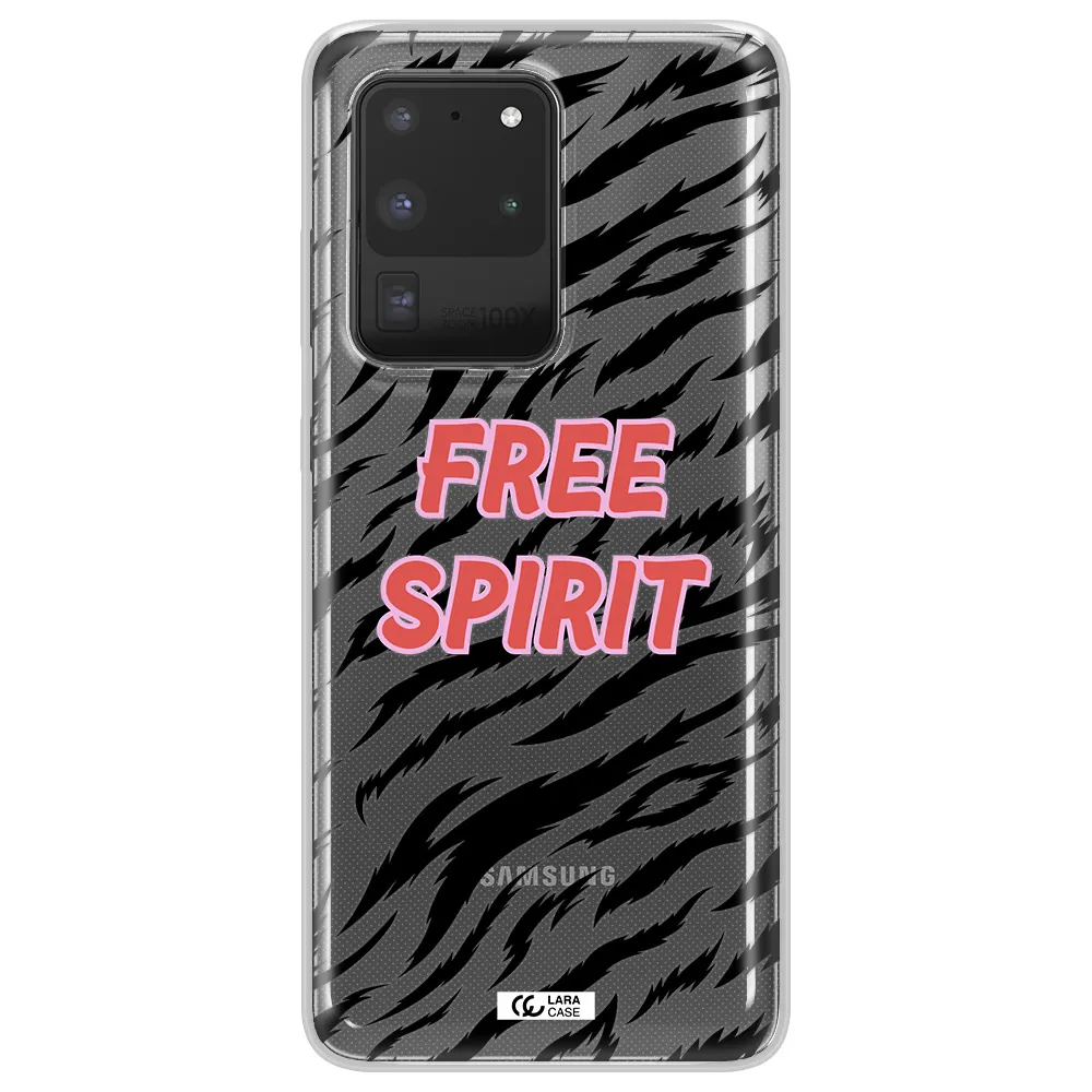 Free Spirit Samsung S20 Ultra Clear TPU Case