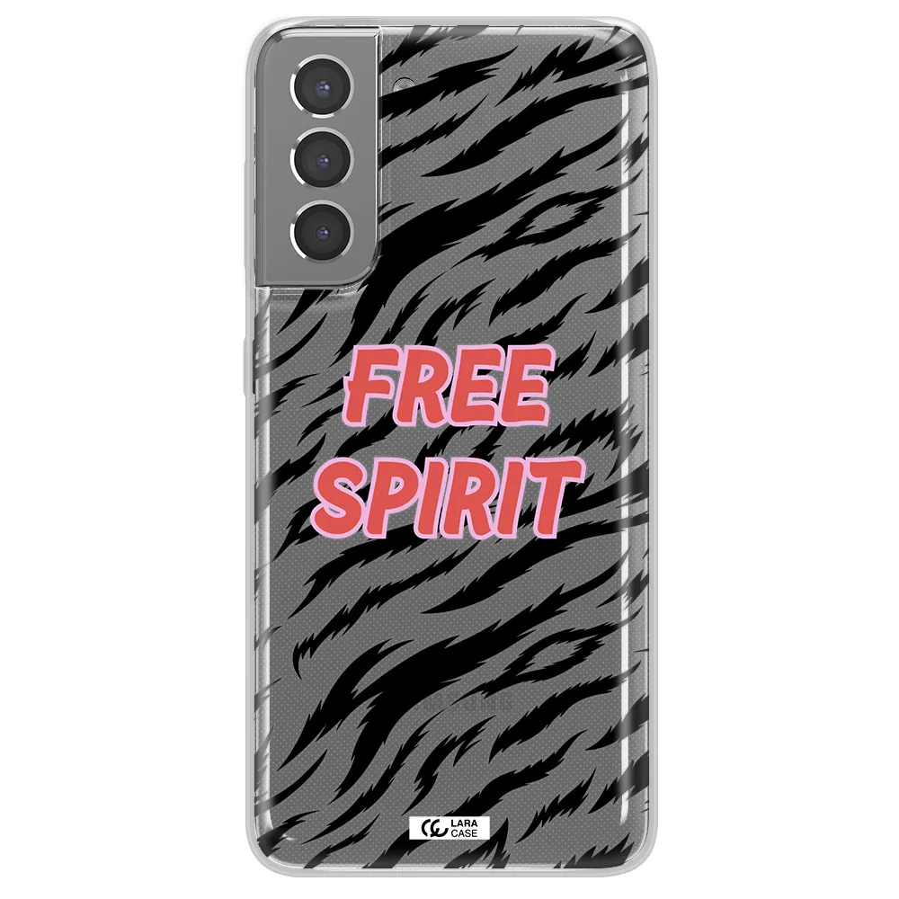 Free Spirit Samsung S21 Clear TPU Case