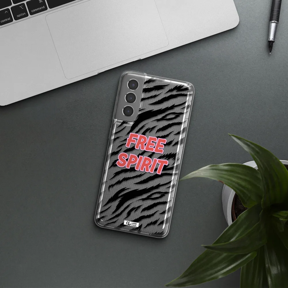 Free Spirit Samsung S21 Plus Clear TPU Case