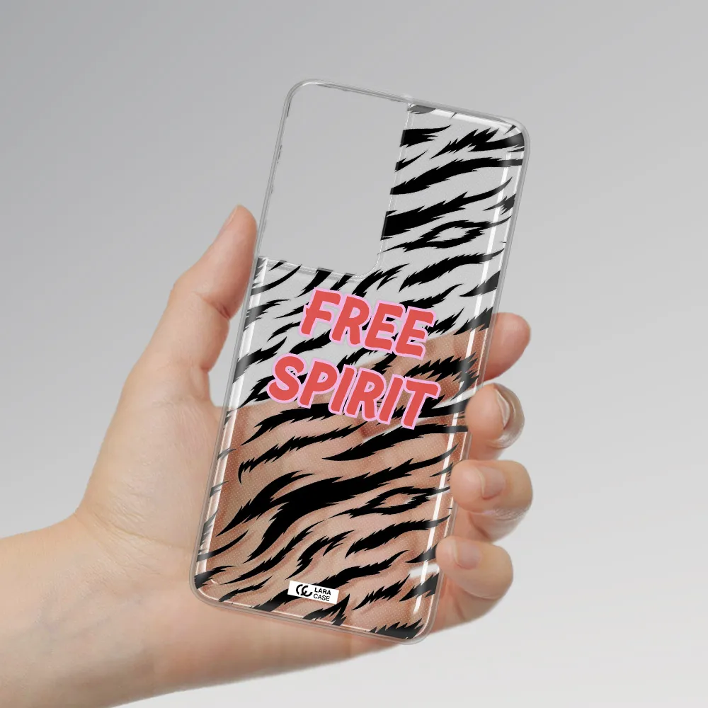Free Spirit Samsung S21 Ultra Clear TPU Case