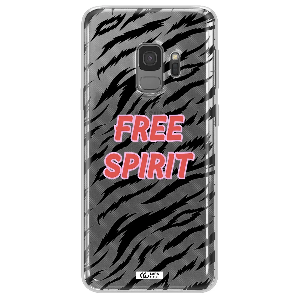 Free Spirit Samsung S9 Clear TPU Case
