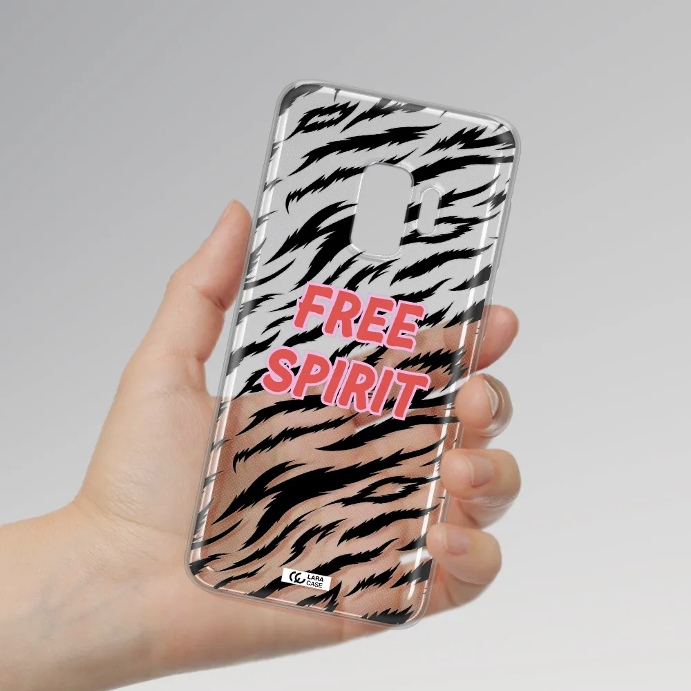 Free Spirit Samsung S9 Clear TPU Case