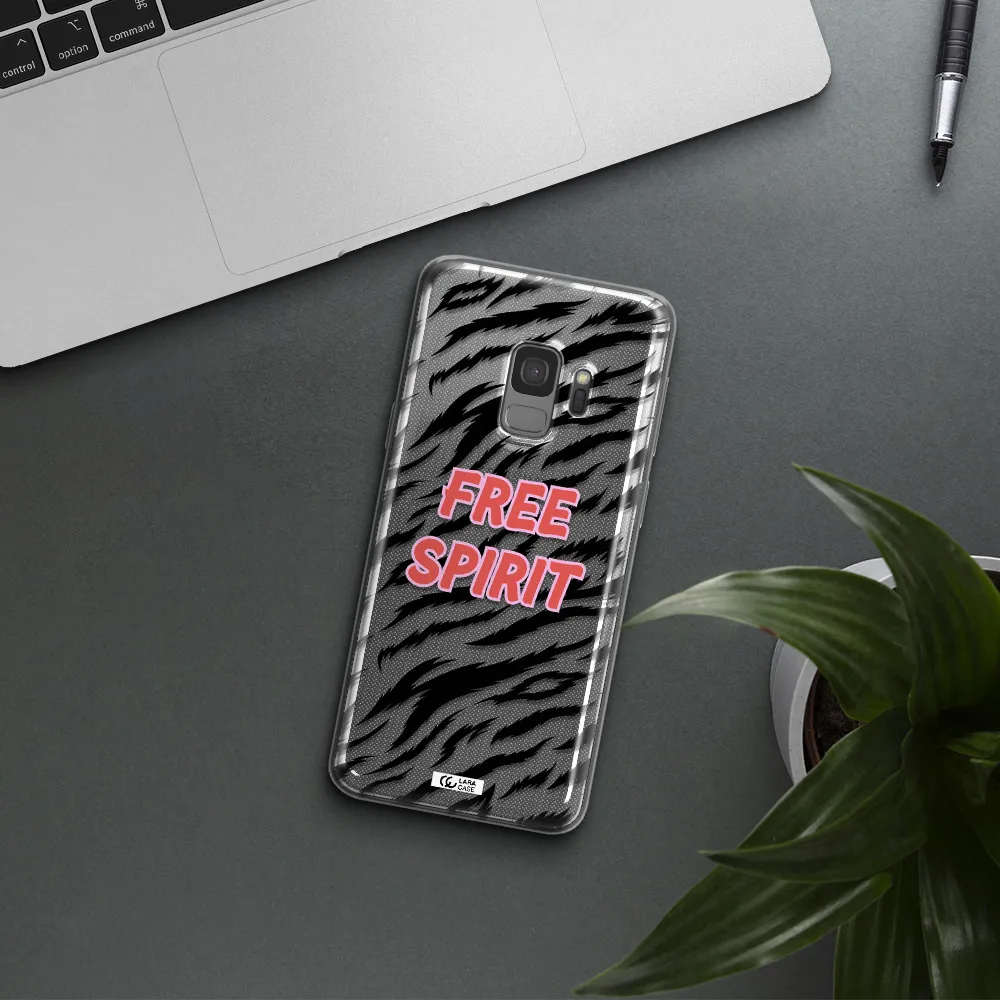Free Spirit Samsung S9 Clear TPU Case