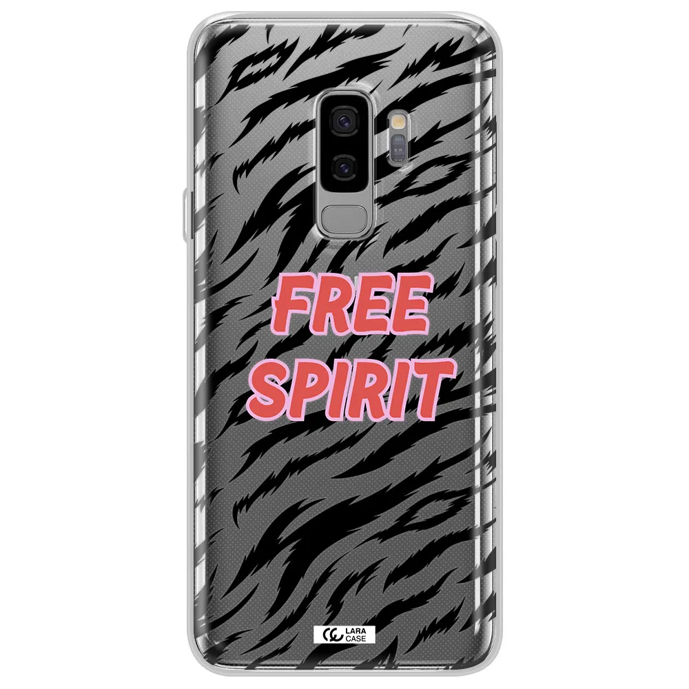 Free Spirit Samsung S9 Plus Clear TPU Case