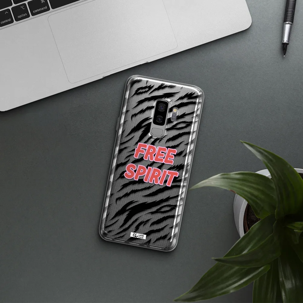 Free Spirit Samsung S9 Plus Clear TPU Case