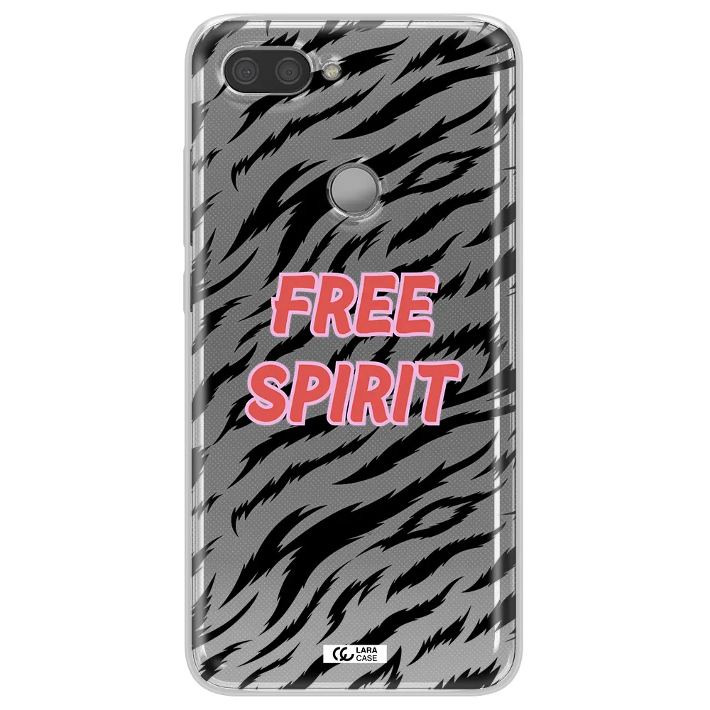 Free Spirit Xiaomi Mi 8 Lite Clear TPU Case