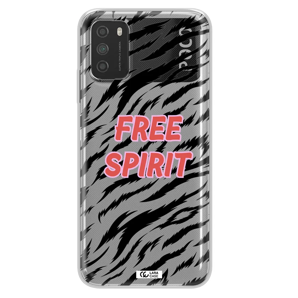 Free Spirit Xiaomi Poco M3 Clear TPU Case