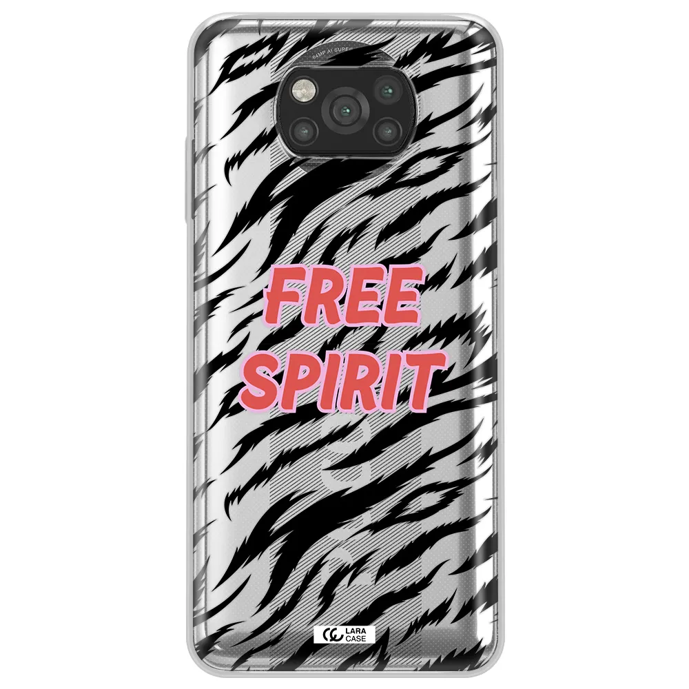Free Spirit Xiaomi Poco X3 Clear TPU Case