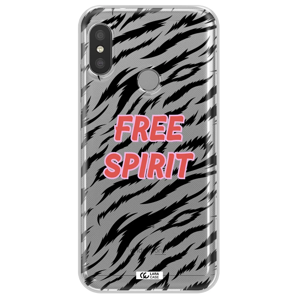 Free Spirit Xiaomi Redmi 6 Pro Clear TPU Case