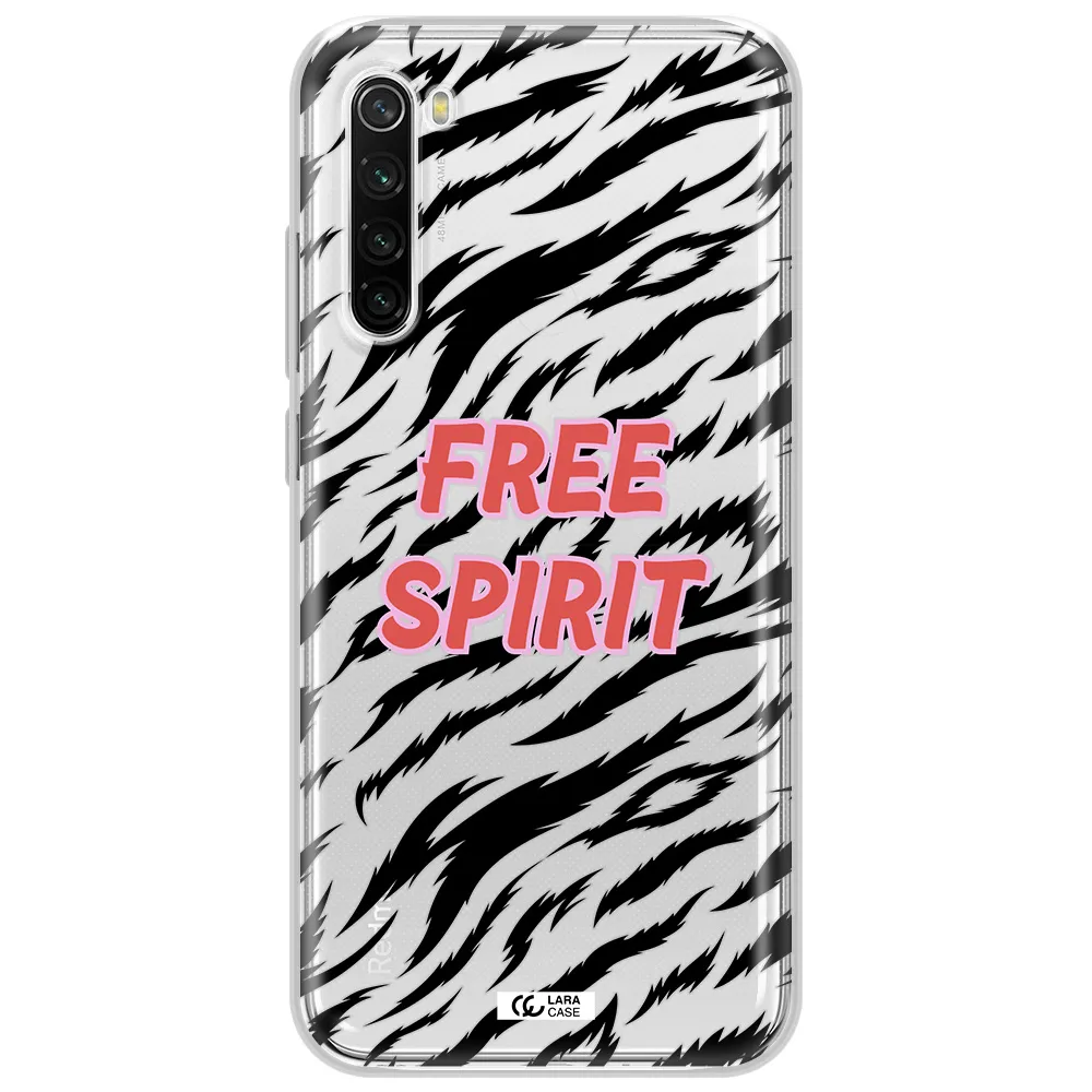 Free Spirit Xiaomi Redmi Note 8T Clear Tpu Case