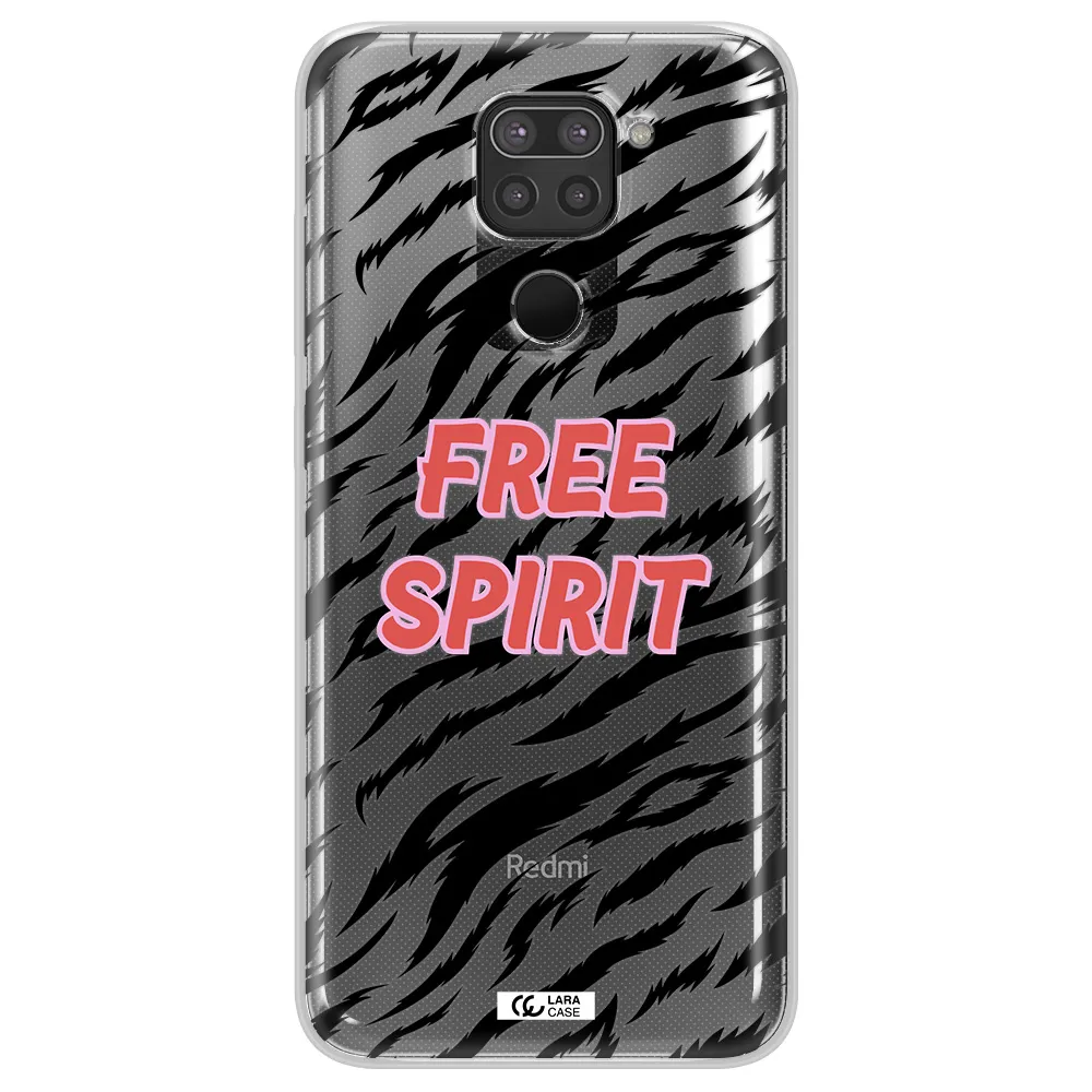 Free Spirit Xiaomi Redmi Note 9 Clear TPU Case