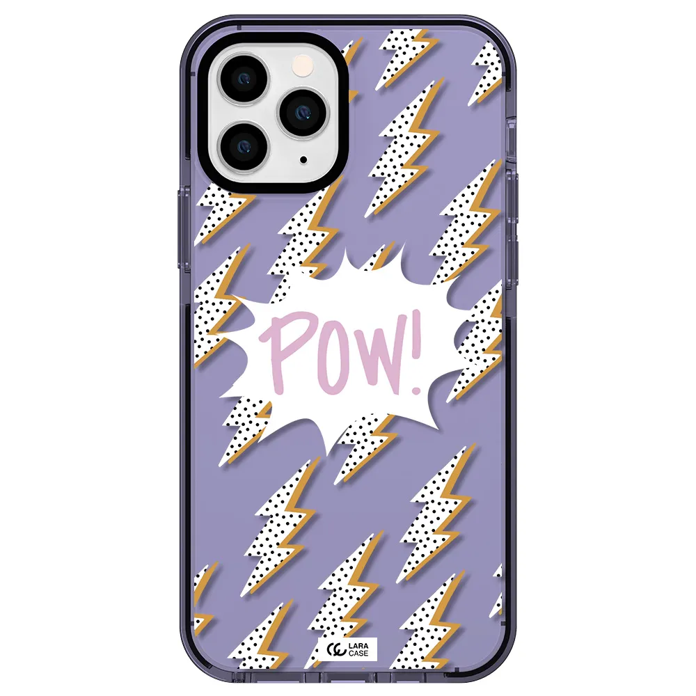 Thunder Apple iPhone 11 pro impact Lilac Case