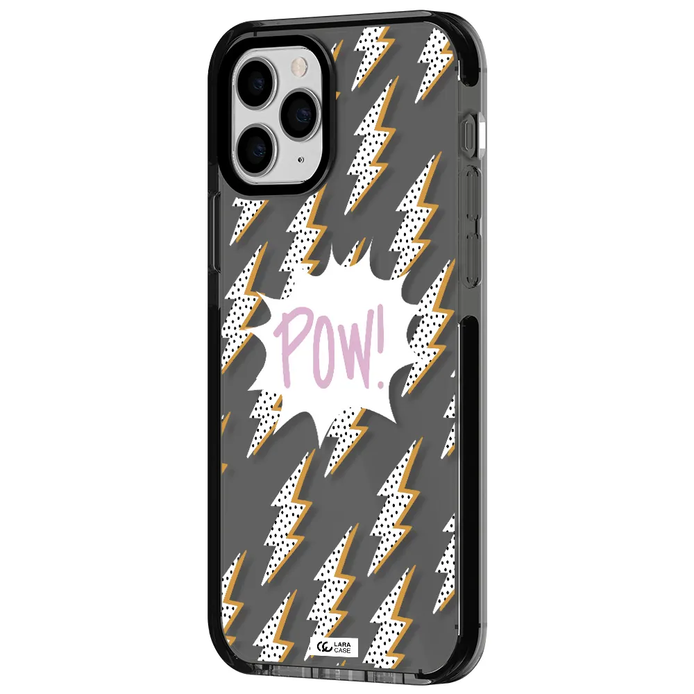 Thunder Apple iPhone 11 pro impact Smoke Black Case
