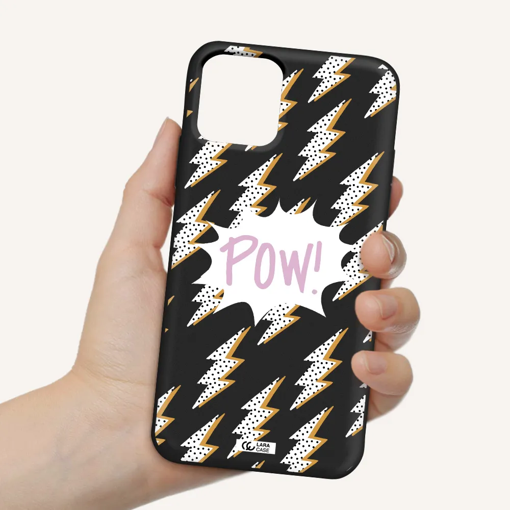 Thunder Apple iPhone 11 pro max Silicone black Case