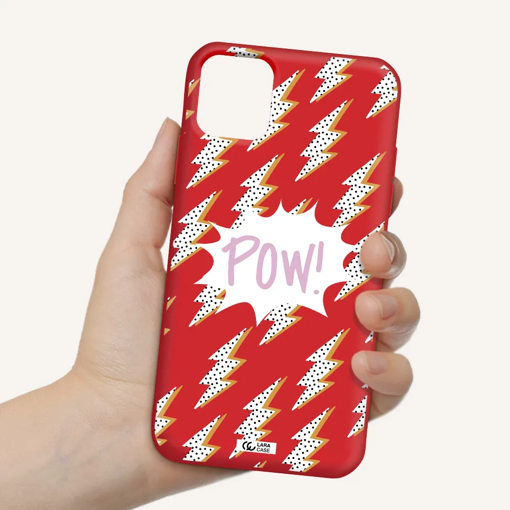 Thunder Apple iPhone 11 Silicone Imperial Red Case